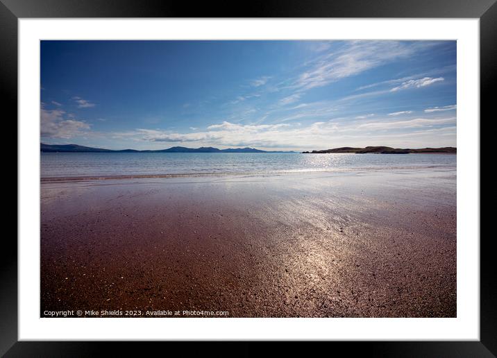 The Ebb Tide  Framed Mounted Print by Mike Shields