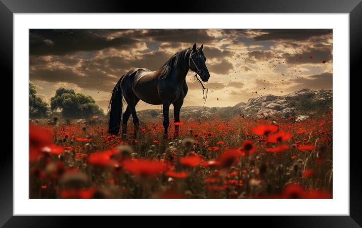 I Will Remember Them Framed Mounted Print by Steve Smith