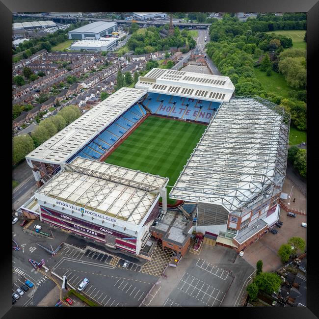 Villa Park Framed Print by Apollo Aerial Photography