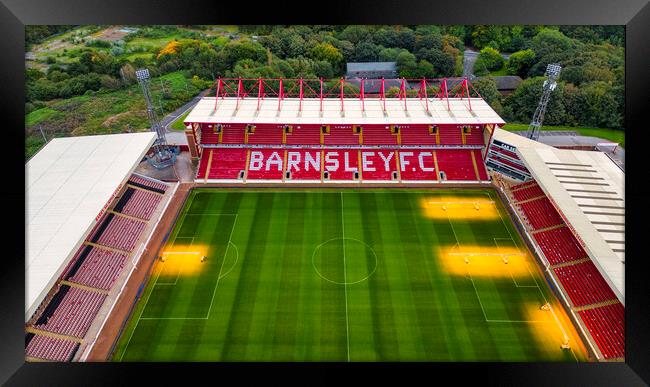 Barnsley Football Club Framed Print by STADIA 