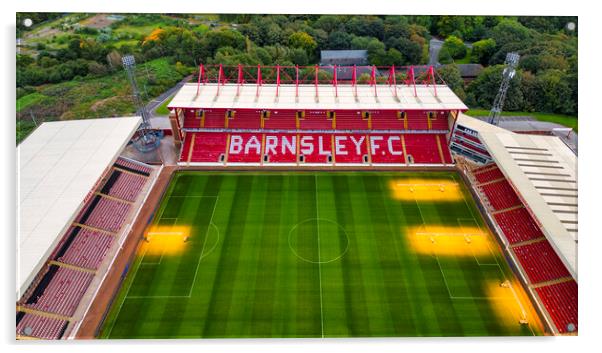 Barnsley Football Club Acrylic by STADIA 