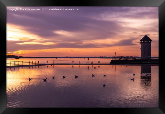 Batemans Tower Brightlingsea Framed Print by Martin Newman