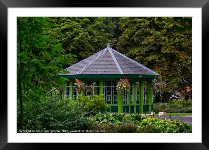 Bandstand Framed. Framed Mounted Print by 28sw photography