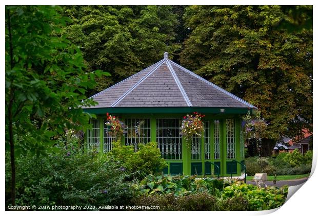 Bandstand Framed. Print by 28sw photography