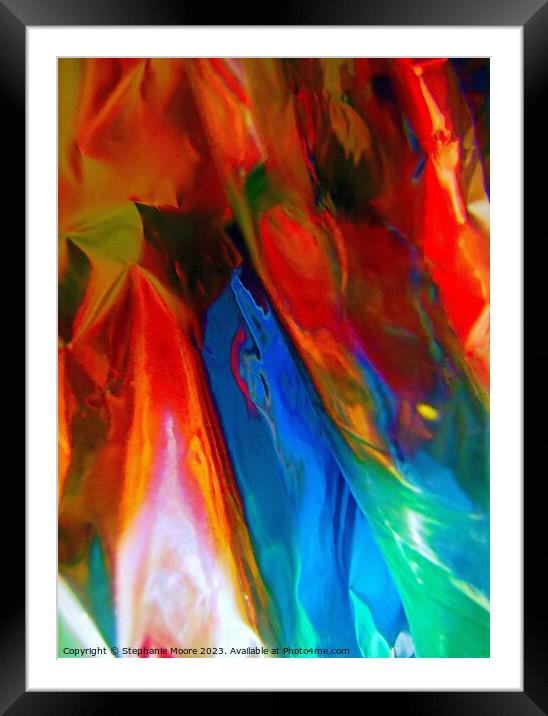 Abstract 816 Framed Mounted Print by Stephanie Moore