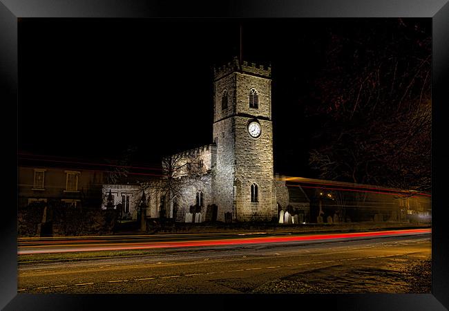 Lanchester all saints parish Framed Print by Northeast Images