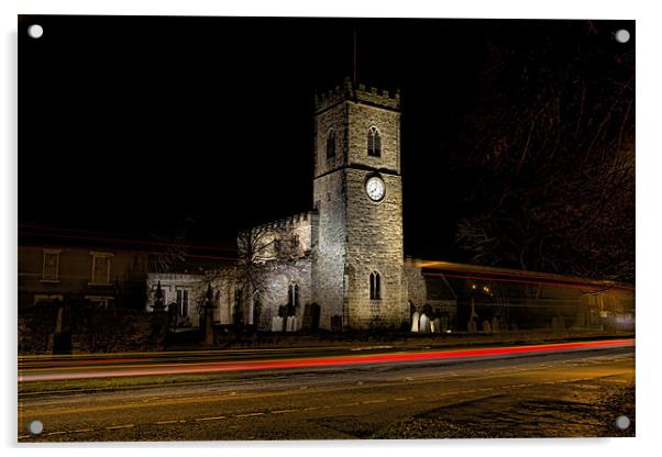 Lanchester all saints parish Acrylic by Northeast Images