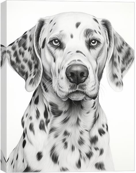 American Leopard Hound Canvas Print by K9 Art