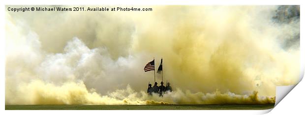 Panoramic US Army Graduation Print by Michael Waters Photography