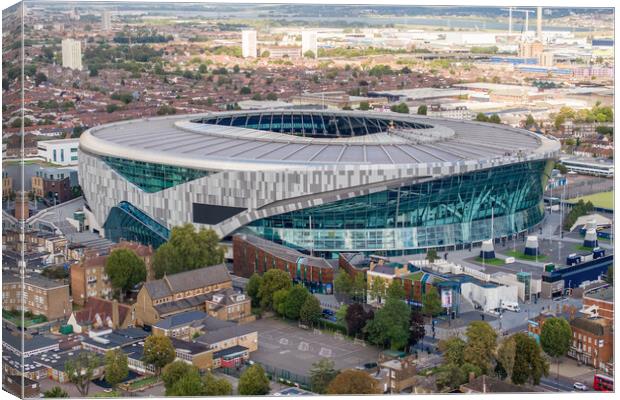 Tottenham Hotspur Stadium Canvas Print by Apollo Aerial Photography