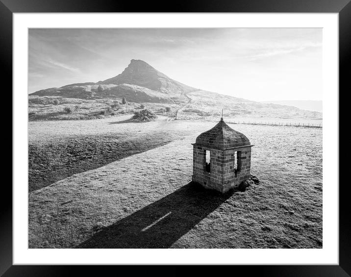 Roseberry Topping Stone Folly Framed Mounted Print by Tim Hill