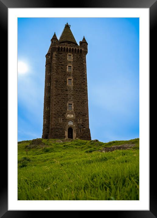 Scrabo Tower Framed Mounted Print by Norbert David