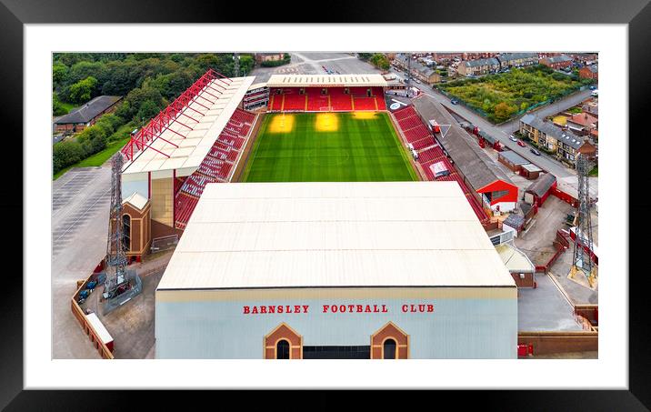 Barnsley Football Club Framed Mounted Print by STADIA 