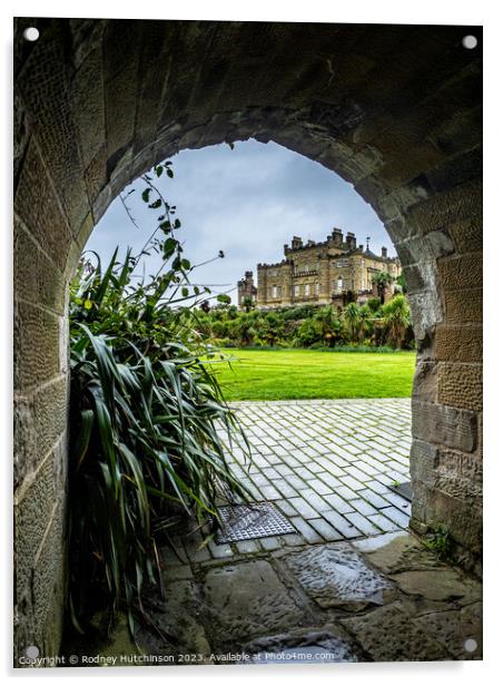 Culzean Castle view Acrylic by Rodney Hutchinson