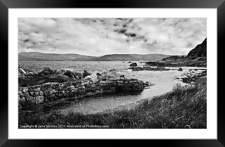 Antrim Coast, Northern Ireland Framed Mounted Print by Jane McIlroy