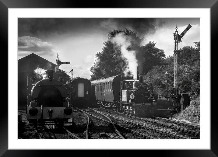 Mid Hants Railway Watercress Line  Framed Mounted Print by Philip Enticknap