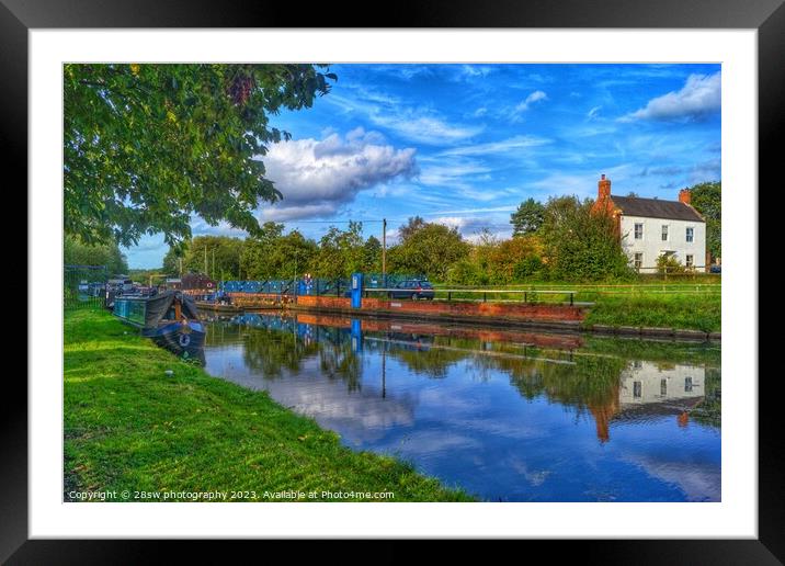 Beauty and The Boatyard. Framed Mounted Print by 28sw photography