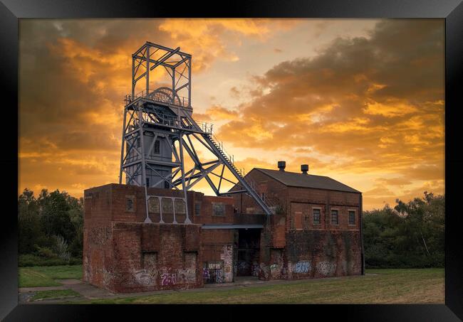 Barnsley Main Colliery Framed Print by Tim Hill