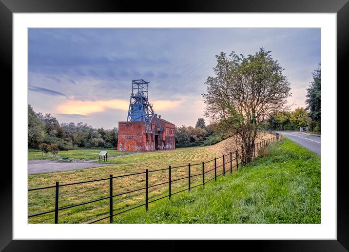 Barnsley Main Colliery Framed Mounted Print by Tim Hill