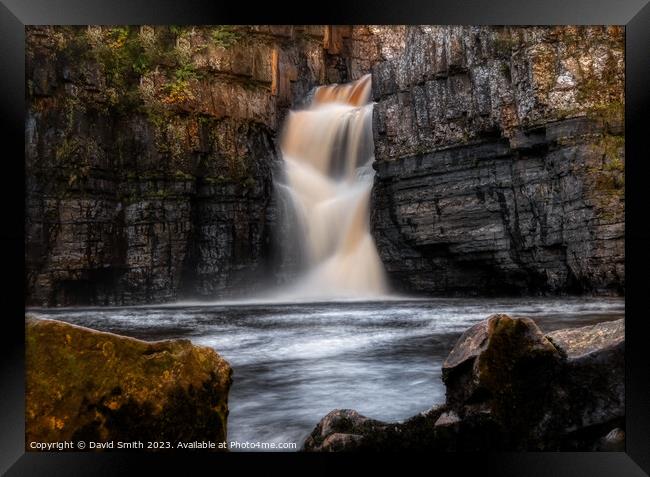 High Force Framed Print by David Smith