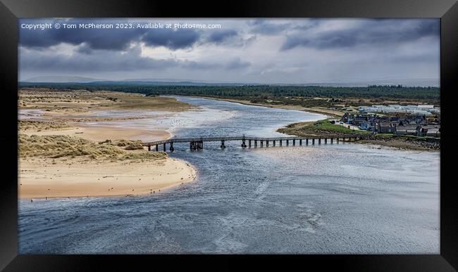 Lossiemouth Old Bridge Framed Print by Tom McPherson