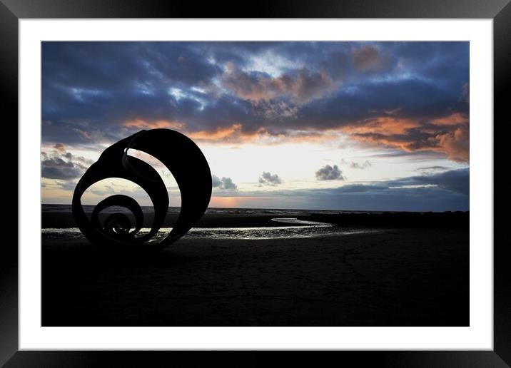 St Mary's shell  Framed Mounted Print by Michael Mcinroy