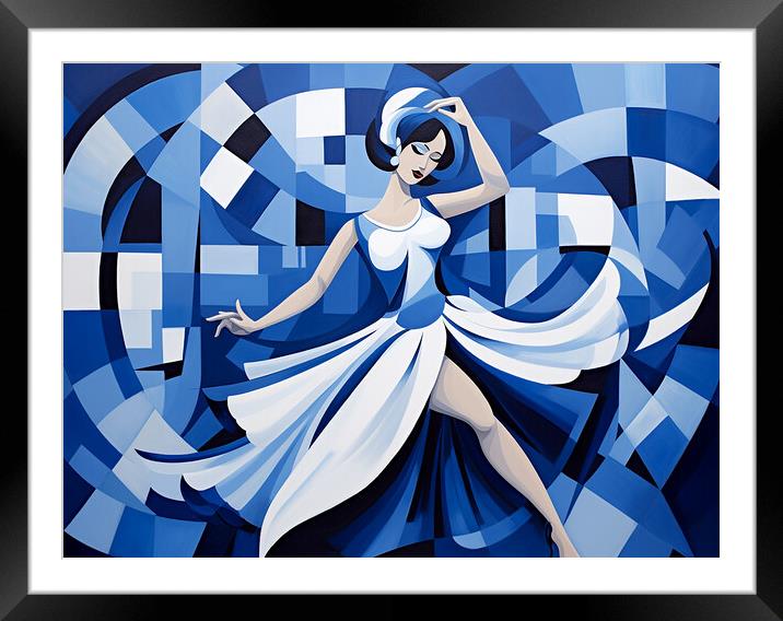 Dance The Night Away Framed Mounted Print by Steve Smith