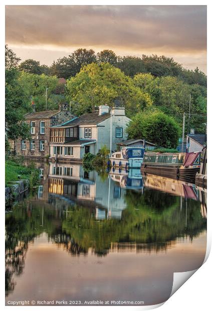 Morning colours Rodley Print by Richard Perks