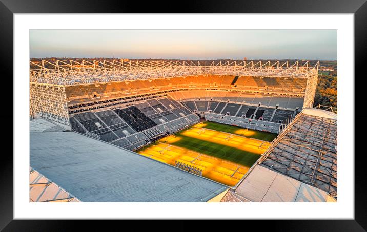 Newcastle United FC Framed Mounted Print by STADIA 