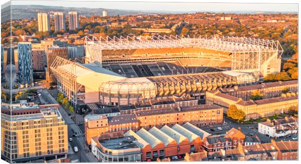 Newcastle United FC Canvas Print by STADIA 