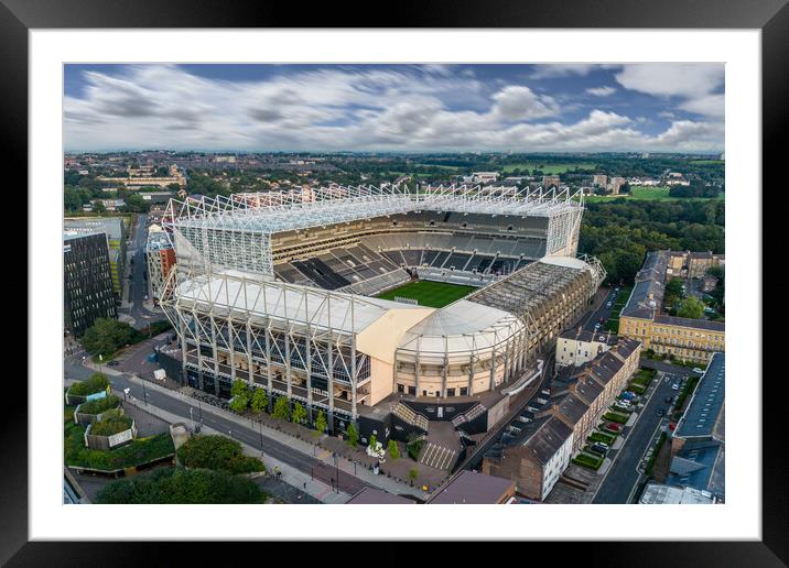 St James Park Framed Mounted Print by Apollo Aerial Photography