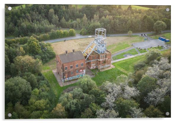 Barnsley Main Colliery by Drone Acrylic by Apollo Aerial Photography