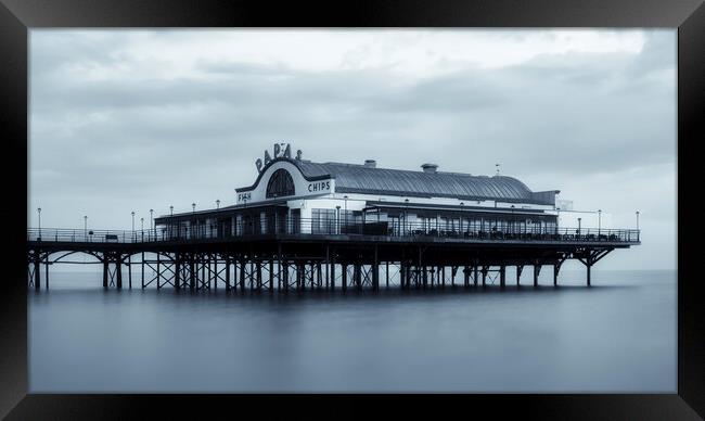 Cleethorpes Monochrome Framed Print by Tim Hill