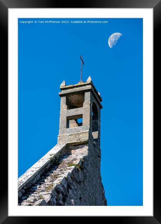  Church Bell Tower Framed Mounted Print by Tom McPherson
