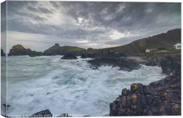 Kynance Cove in September Canvas Print by Andy Durnin