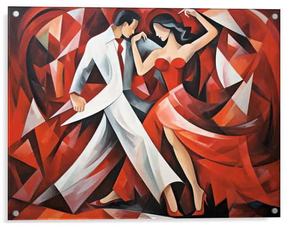 The Argentine Tango Acrylic by Steve Smith