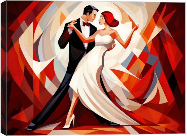 The Argentine Tango Canvas Print by Steve Smith