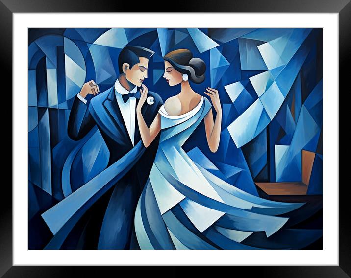 The Waltz Framed Mounted Print by Steve Smith