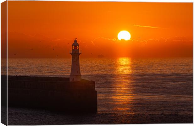 Have You Seen The Light Canvas Print by Gareth Burge Photography