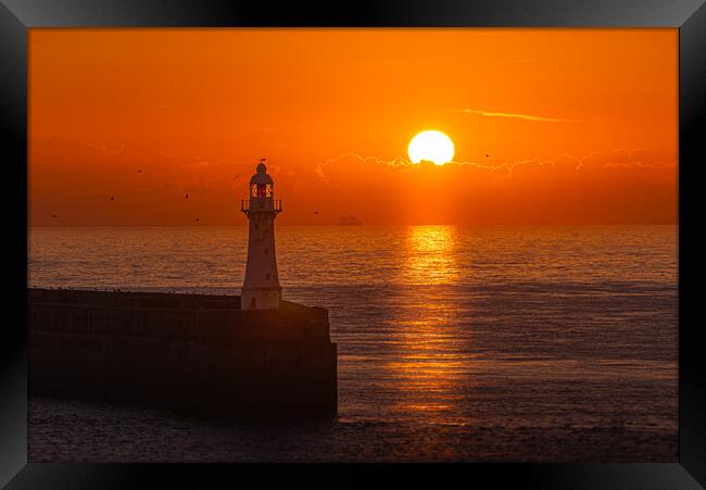 Have You Seen The Light Framed Print by Gareth Burge Photography