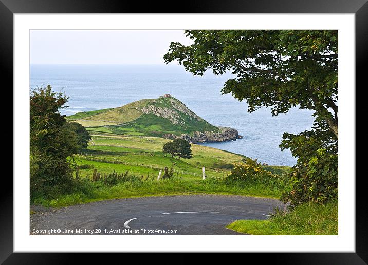Torr Head, Antrim, Northern Ireland Framed Mounted Print by Jane McIlroy