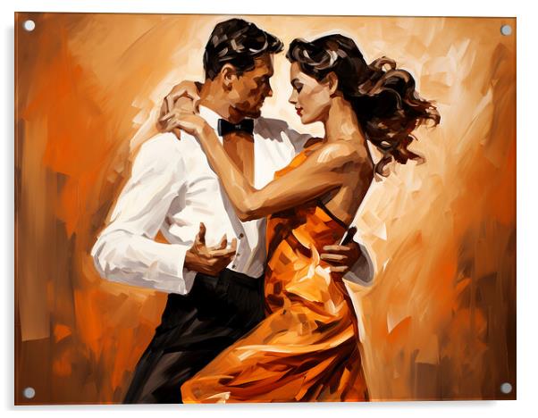 The Argentine Tango Acrylic by Steve Smith