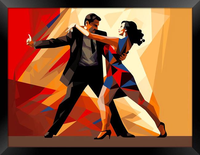 The Argentine Tango Framed Print by Steve Smith