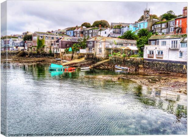 Falmouth harbour  Canvas Print by Beryl Curran