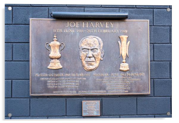 Joe Harvey Newcastle United Acrylic by STADIA 