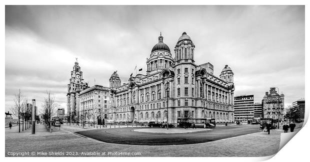 The Three Graces Print by Mike Shields