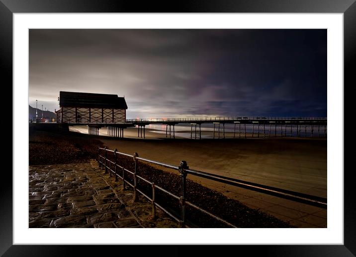 Lone Star: Saltburn by the Sea Framed Mounted Print by Tim Hill