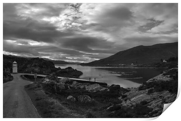 The Kylerhea Ferry,  Print by Peter Park