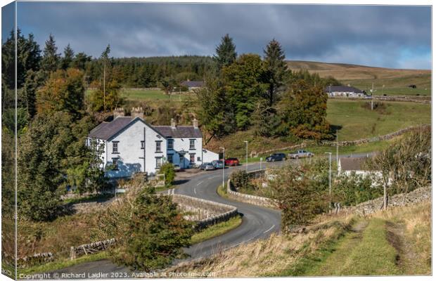 Langdon Beck Hotel, Teesdale Canvas Print by Richard Laidler