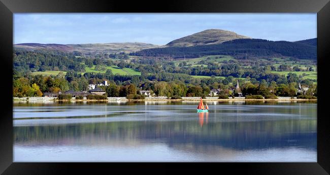 Llyn Tegid  Framed Print by Anthony Michael 